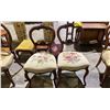 Image 2 : 2 ANTIQUE VICTORIAN EMBROIDERED CHAIRS