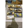 Image 2 : LOT OF ASSORTED MODEL CARS, PLANES AND MILITARY MINIATURE SERIES ROAD SIGNS