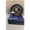 Image 2 : SIGNED BOESER SKATE PUCK RETAIL $150
