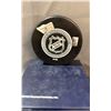 Image 2 : SIGNED LAINE DRAFT PUCK RETAIL $150
