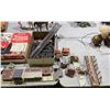 Image 8 : LOT OF MODEL TRAIN ACCESSORIES INCLUDING; TRACKS, CARS & BUILDINGS