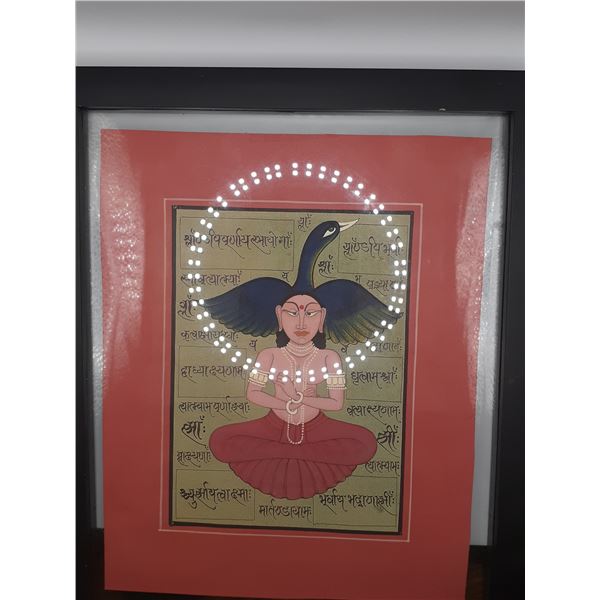 original antique Hinduism hand painted