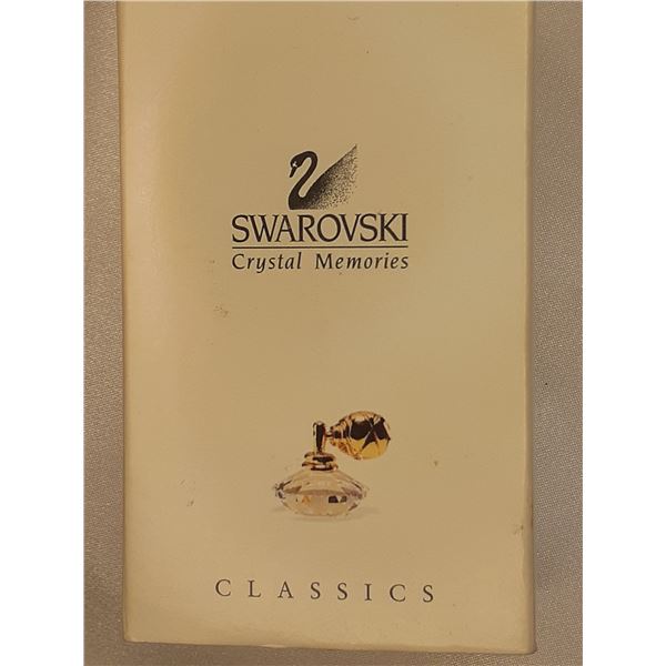 Vintage Swarovski crystal perfume bottle