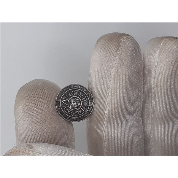 personalised silver tie pin