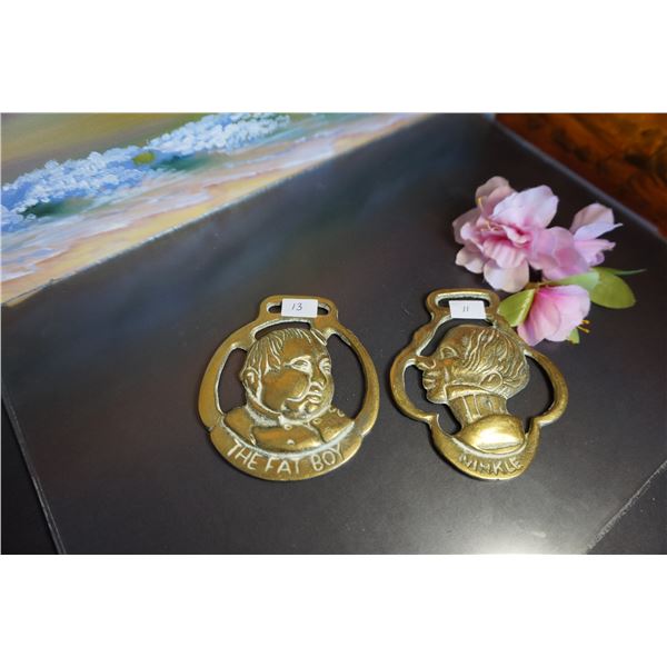 Vintage Horse Brass Rearing Horse Invicta Kent Pub Brasses 1940s Harness Ornaments