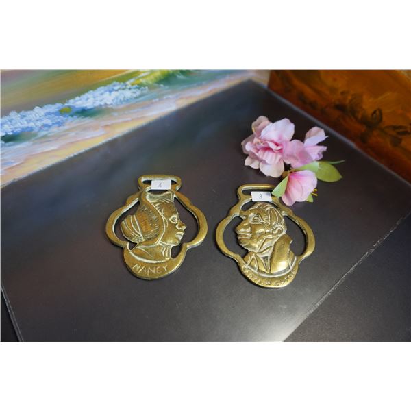 Vintage Horse Brass Rearing Horse Invicta Kent Pub Brasses 1940s Harness Ornaments, brass decor, hor