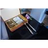 Image 2 : Antique Germany  silver forks, 800 Silver Handle and Brass 12 Fork Set, with original box,