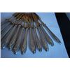 Image 8 : Antique Germany  silver forks, 800 Silver Handle and Brass 12 Fork Set, with original box,