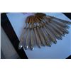Image 9 : Antique Germany  silver forks, 800 Silver Handle and Brass 12 Fork Set, with original box,