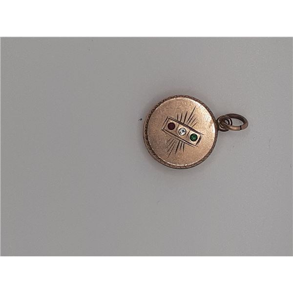 Victorian Gold plated Pendant