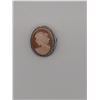 Image 1 : Mid Century Italian shell cameo brooch in silver