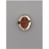 Image 2 : Mid Century Italian shell cameo brooch in silver