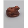 Image 2 : Antique WOOD Japanese NETSUKE frog