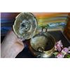 Image 4 : Vintage Solid brass Asian Censer with haracter mark at the bottom