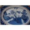 Image 3 : Blue and white porcelainl, Large old willow tree porcelain, made in England