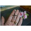 Image 2 : Vintage silver large cross pendant