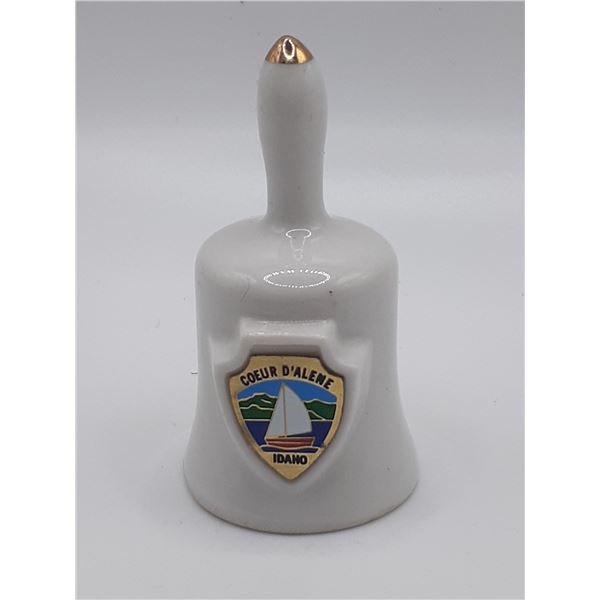 Vintage porcelain mini bell "Idaho"