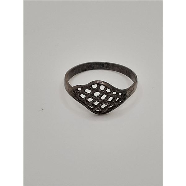 Vintage USSR silver ring