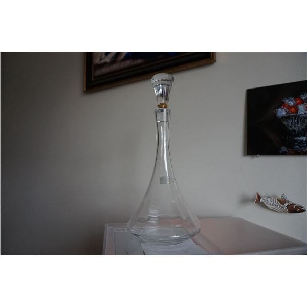 Vintage Mikasa , Slovenia crystal decanter