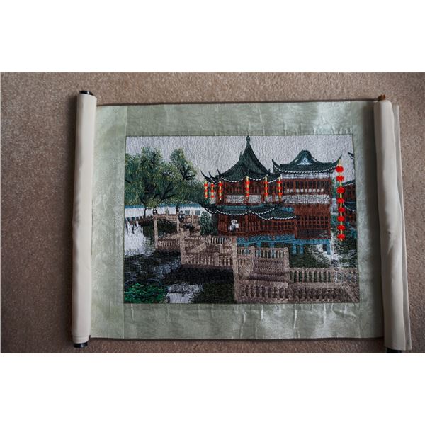 Vintage Asian embroidery