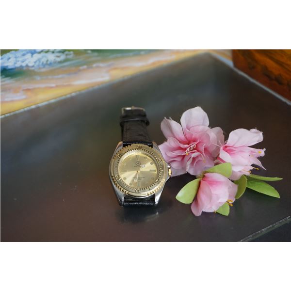 Vintage men wrist watch, Mercedes, Quarts movement, after service, new battery, working well