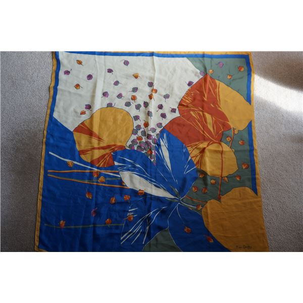 Vintage silk scarf Pier Cardine, Paris