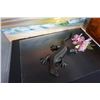 Image 1 : Vintage cast iron large lizard decor
