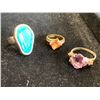 Image 2 : 3 RINGS SIZES 6, 8, & 11.5