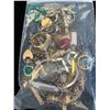 Image 1 : BAG OF ASSORTED ESTATE JEWELRY