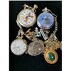 Image 1 : BAG OF ASSORTED JEWELRY & POCKET WATCHES
