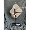 Image 2 : AMETHYST WITH CALCITE ON STAND 22" X 13" RETAIL $4500