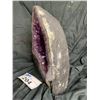 Image 2 : AMETHYST CATHEDRAL GEODE 10.80KG APPROX 12" X 9" RETAIL $45,00
