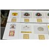 Image 2 : 14 ASSORTED ANTIQUE CIGAR LABEL ART PIECES, MOST WITH COA'S