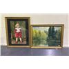 Image 1 : 2 GILD FRAMED ARTWORKS