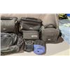 Image 4 : LOT OF ASSORTED CAMERA BAGS