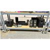 Image 1 : SHELF OF ASSORTED SPEAKERS & SUBWOOFERS