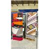 Image 2 : RACK OF ASSORTED VINTAGE BLANKETS (RACK NOT INCLUDED)