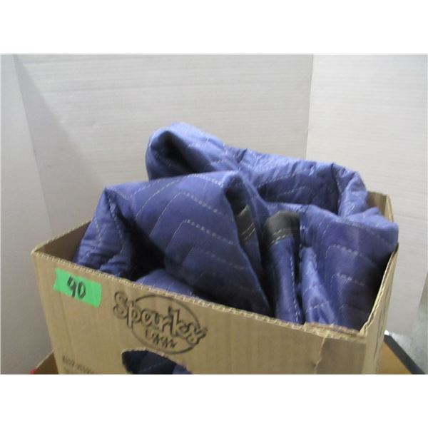 FREIGHT DAMAGE (AS IS):  MOVING BLANKET (APPROX. 6" TEAR)
