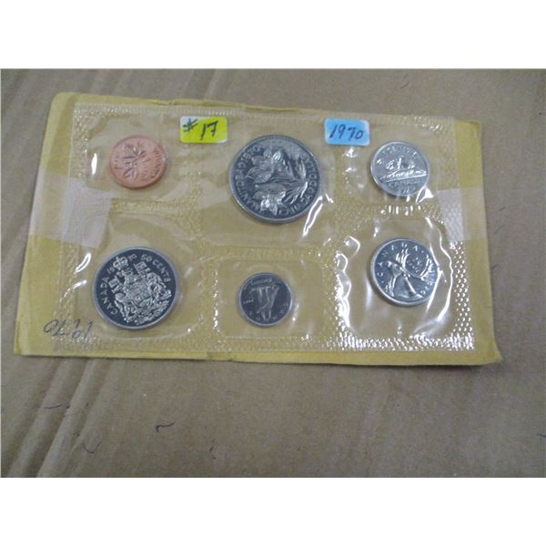 1970 PROOF CANADA MINT SEALED COIN SET