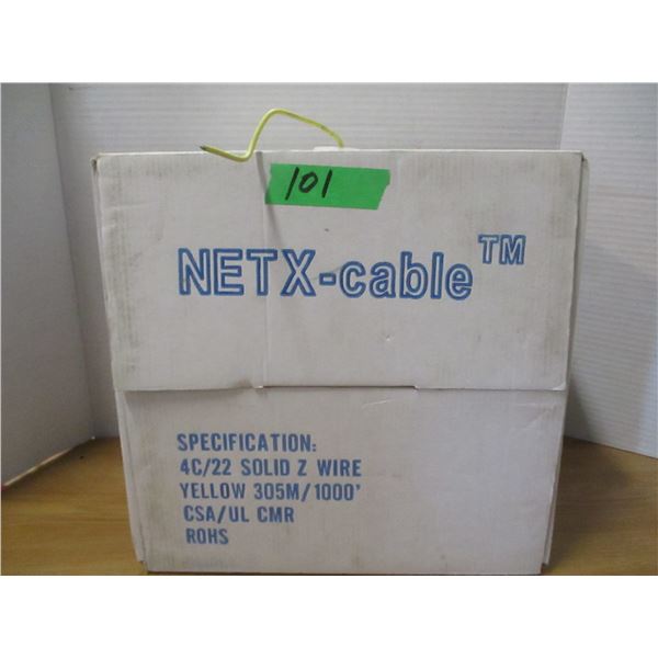 FREIGHT DAMAGE (AS IS):  BOX C/W NET X CABLE
