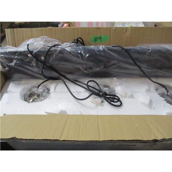 FREIGHT DAMAGE (AS IS):  SET OF POOL TABLE LIGHTS