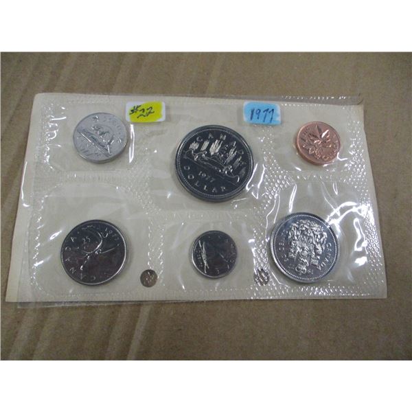 1977 PROOF CANADA MINT SEALED COIN SET