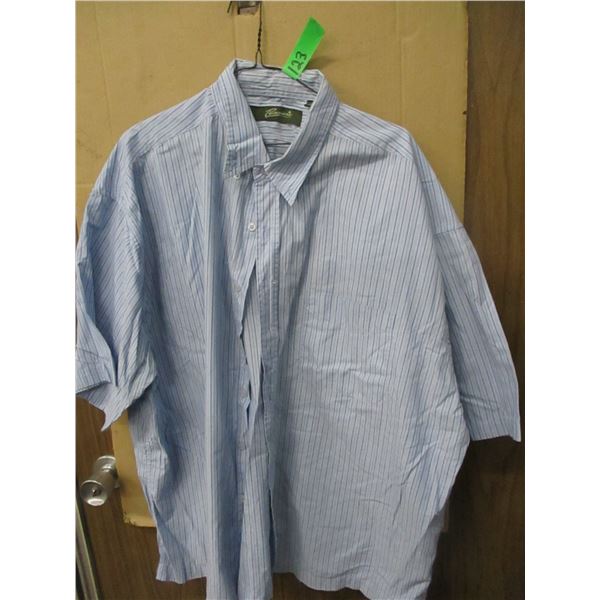 LIKE NEW:  MEN'S SHORT SLEEVE SHIRT (SIZE XXL)
