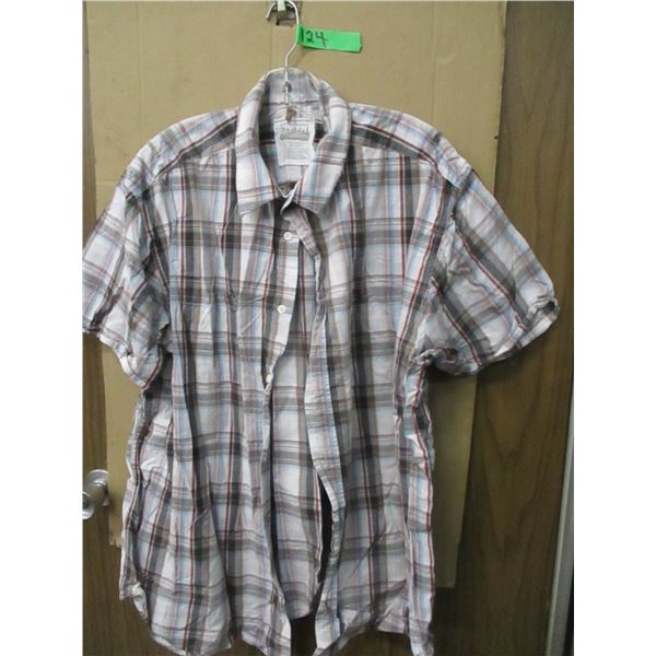 LIKE NEW:  MEN'S SHORT SLEEVE SHIRT (SIZE XXL)