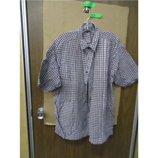 LIKE NEW:  MEN'S SHORT SLEEVE SHIRT (SIZE XXL)