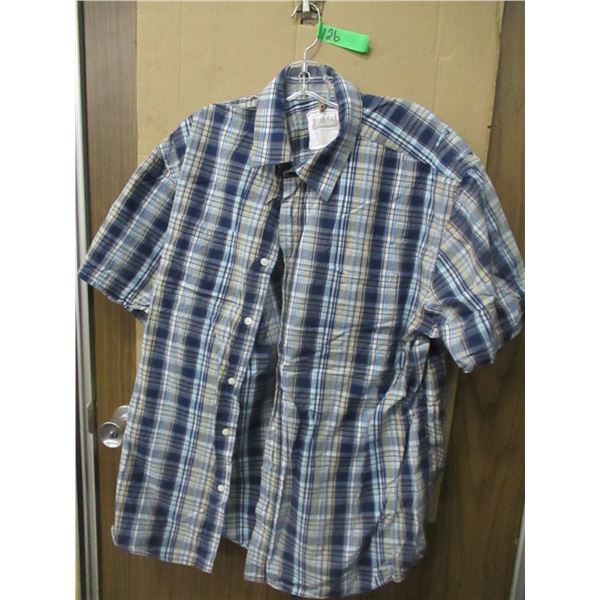 LIKE NEW:  MEN'S SHORT SLEEVE SHIRT (SIZE XXL)