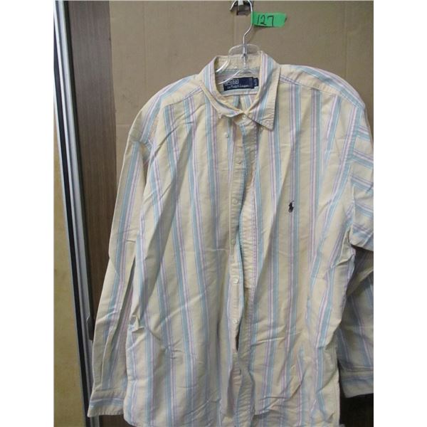 LIKE NEW:  MEN'S LONG SLEEVE SHIRT (SIZE XL)
