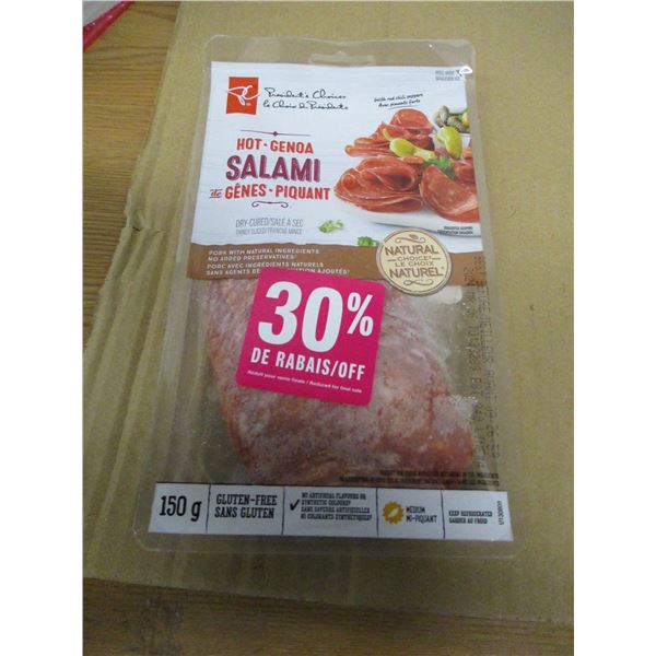 SHELF PULLS (AS IS):  HOT GENOA SALAMI (150G)
