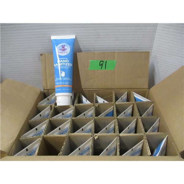 FREIGHT DAMAGE (AS IS):  APPROX. 24 TUBES OF HAND SANITIZER