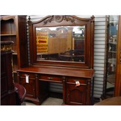 Rope & Rose Carved Dressing Table